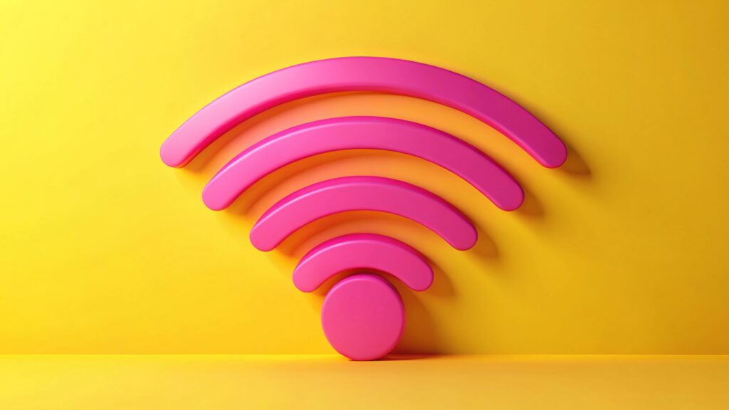 Conceptual illustration representing of trust a signal that brand is off